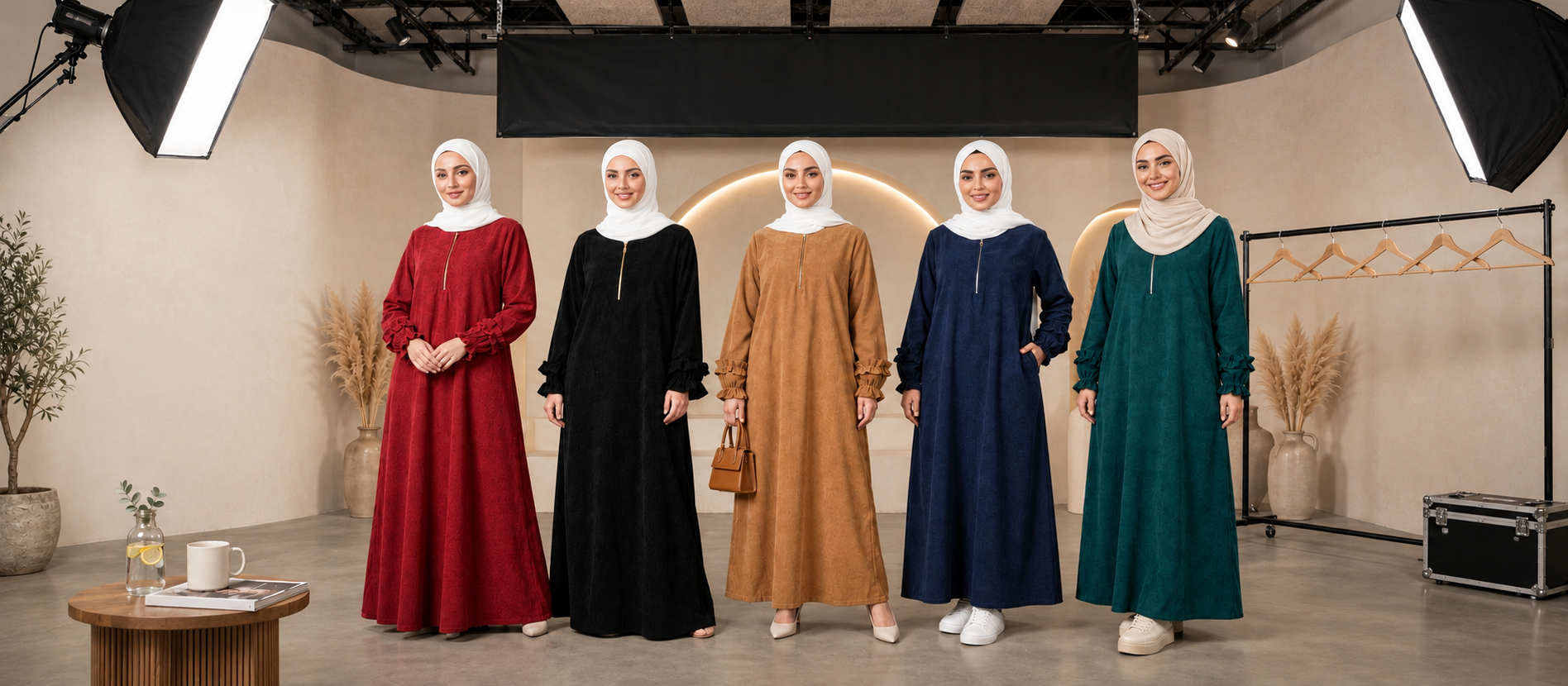 رنگ بندی متنوع کالکشن پائیزه سه گل 