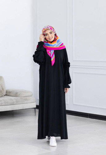عبا چین چینی زنانه با پارچه شانتون صوفیا
