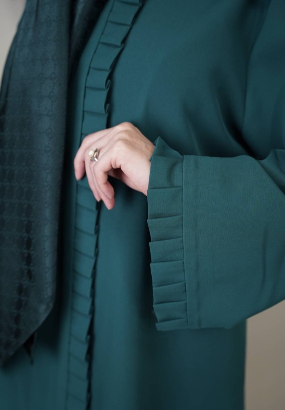 مانتو زنانه مزونی مدل حدیث با پارچه مازراتی