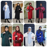 مانتو زنانه مزونی مدل حدیث با پارچه مازراتی