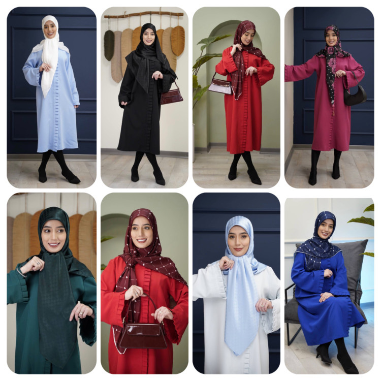 مانتو زنانه مزونی مدل حدیث با پارچه مازراتی