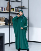 عبای مجلسی گندم با پارچه سوپر الیزه