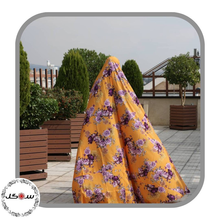 چادر مجلسی زنانه با پارچه سوپر سافت